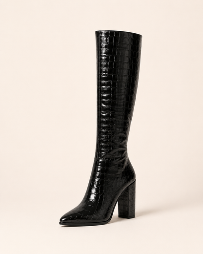 The Milan Croc Boot