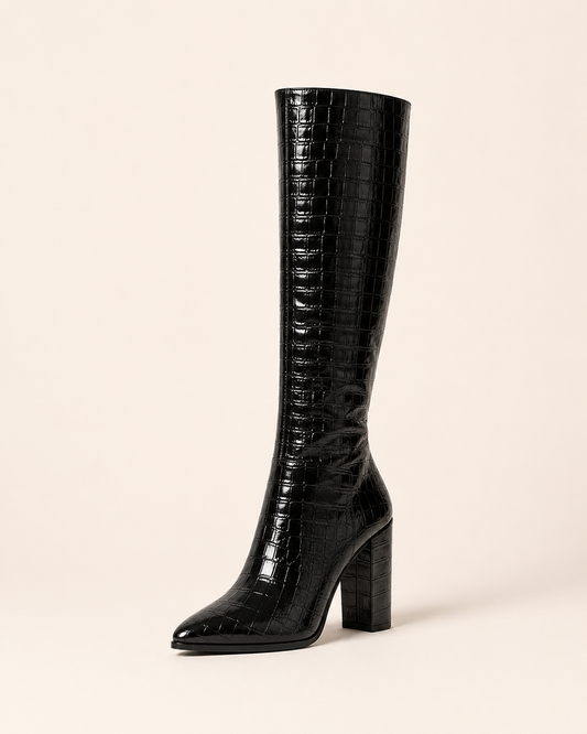 The Milan Croc Boot