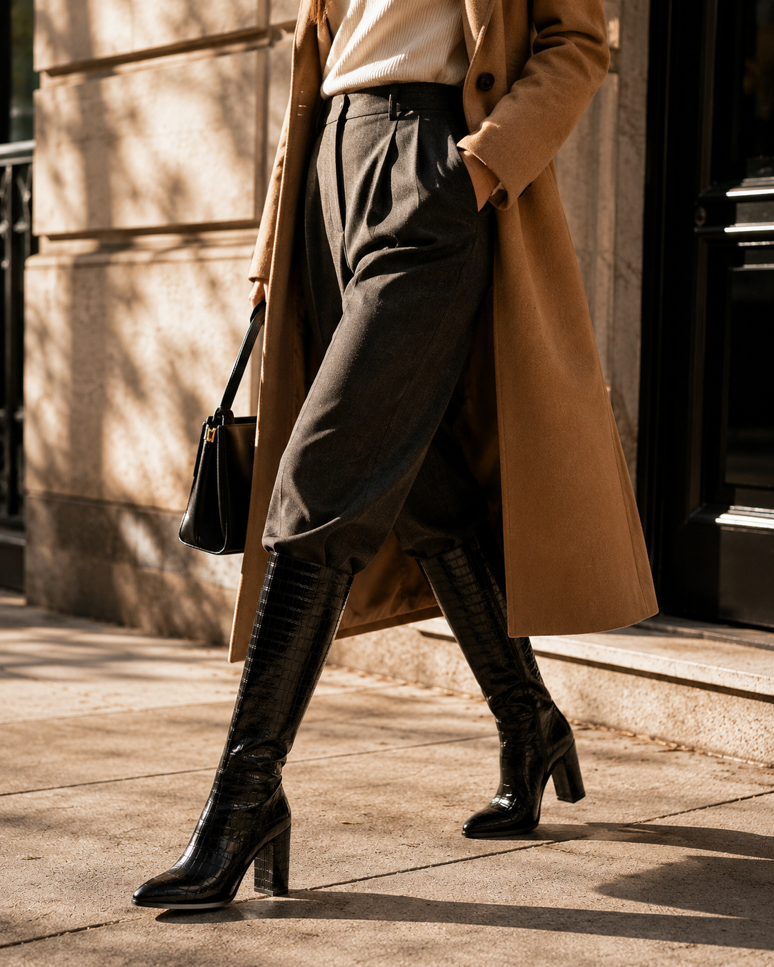 The Milan Croc Boot