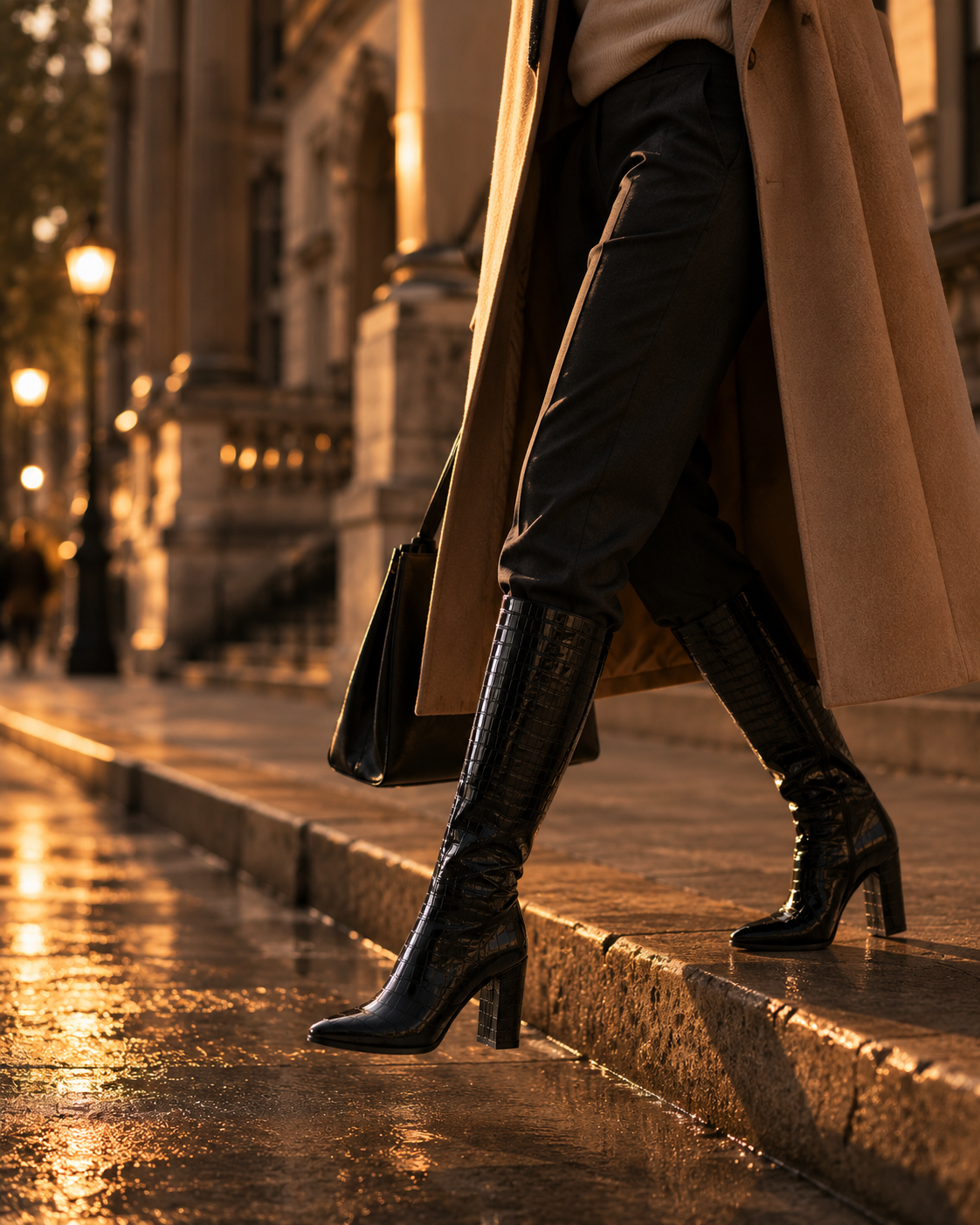 The Milan Croc Boot