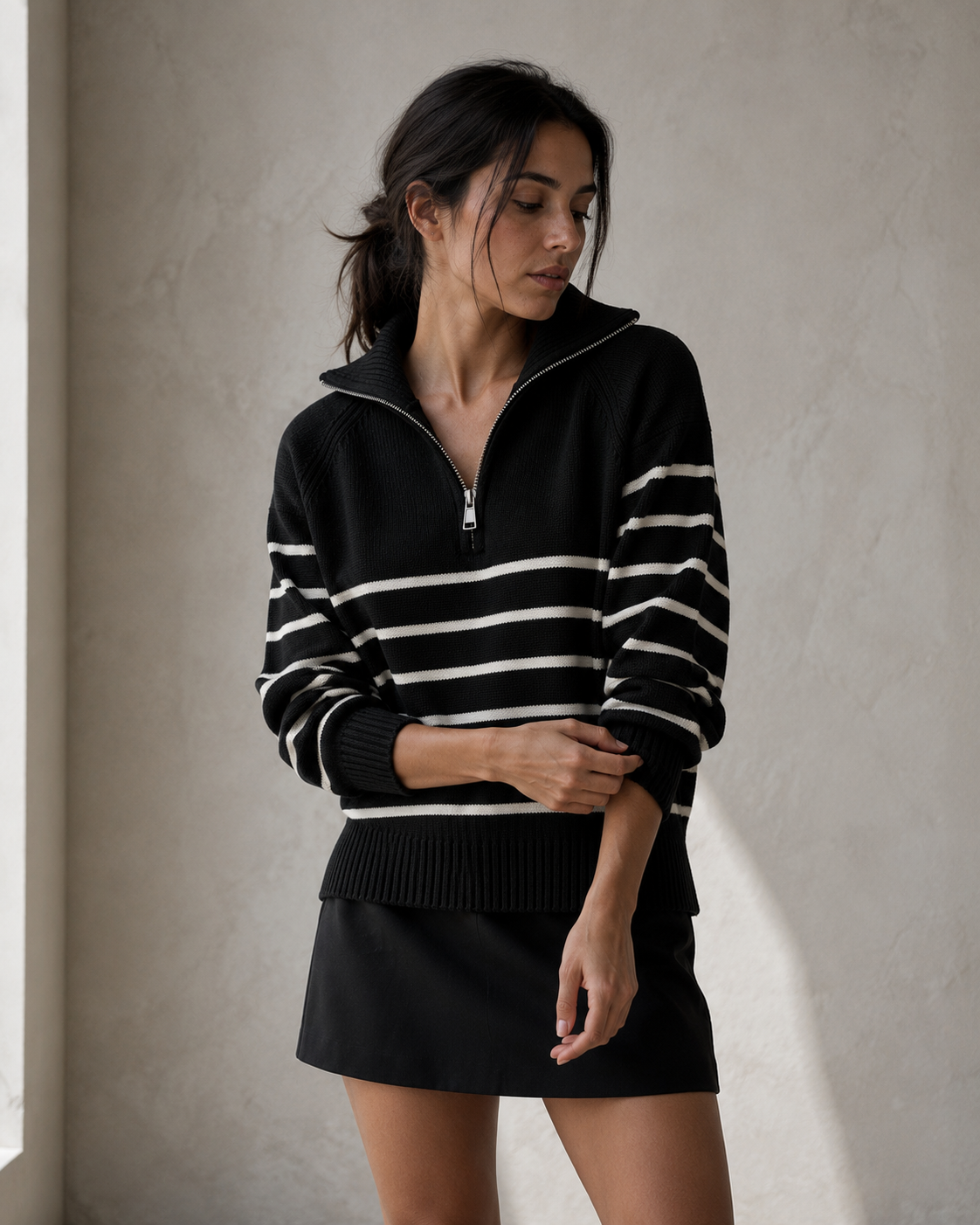 Marin Quarter-Zip Knit