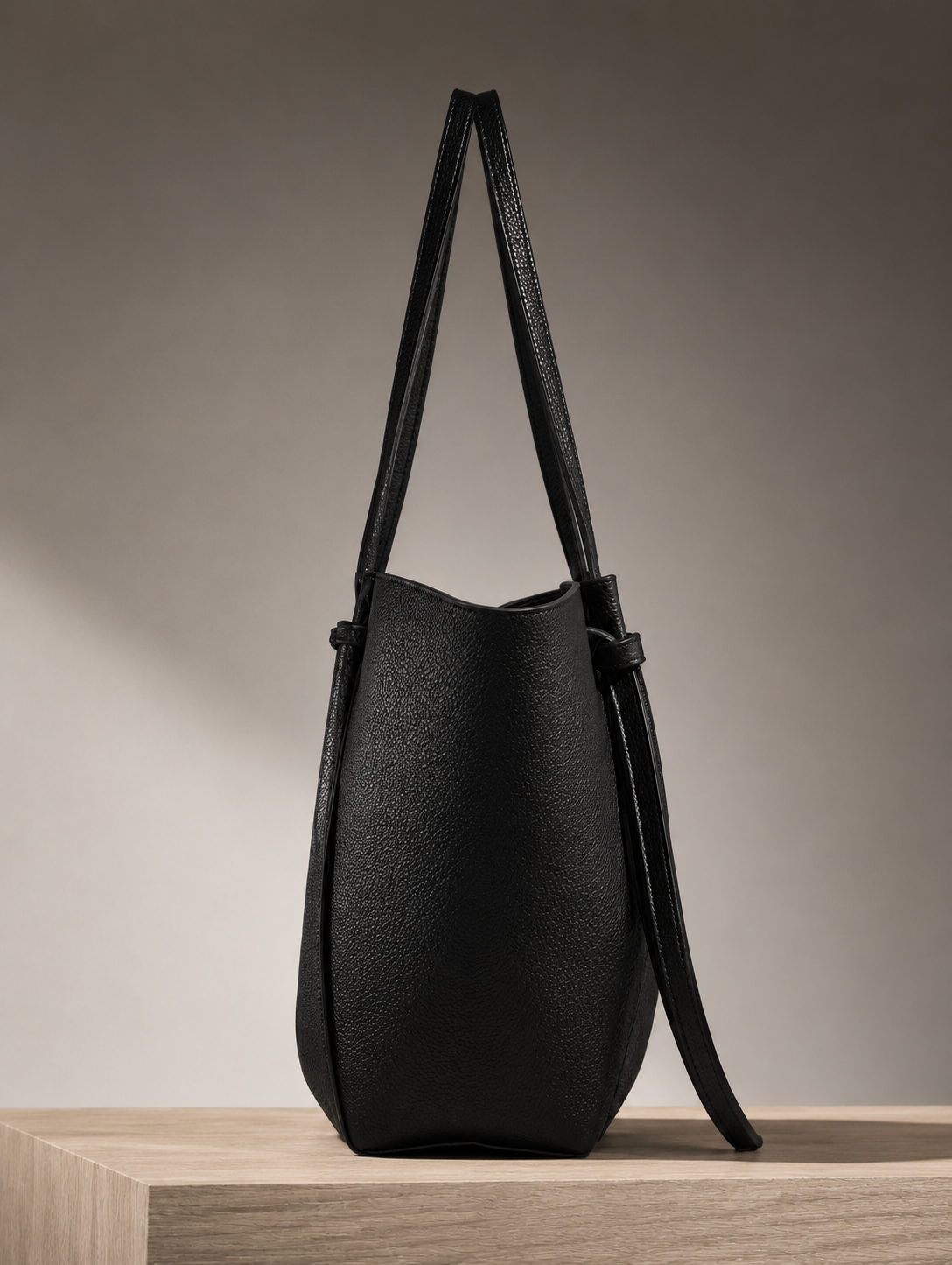 Solenne Leather Tote