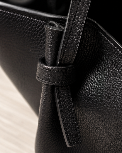 Solenne Leather Tote