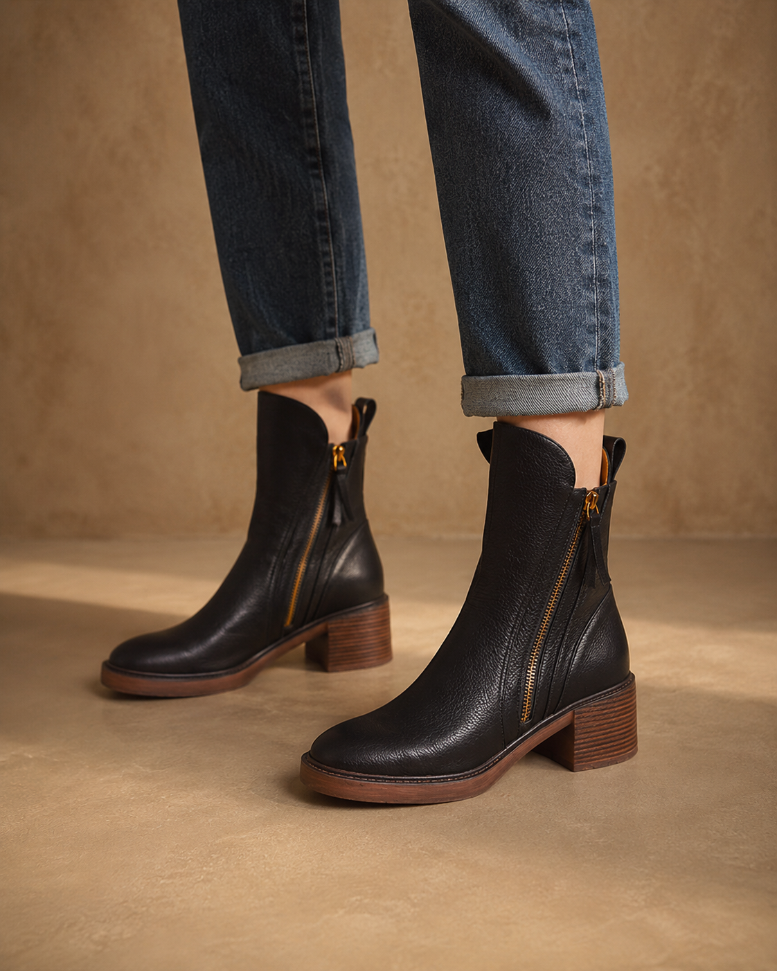 Rhone Leather Ankle Boot