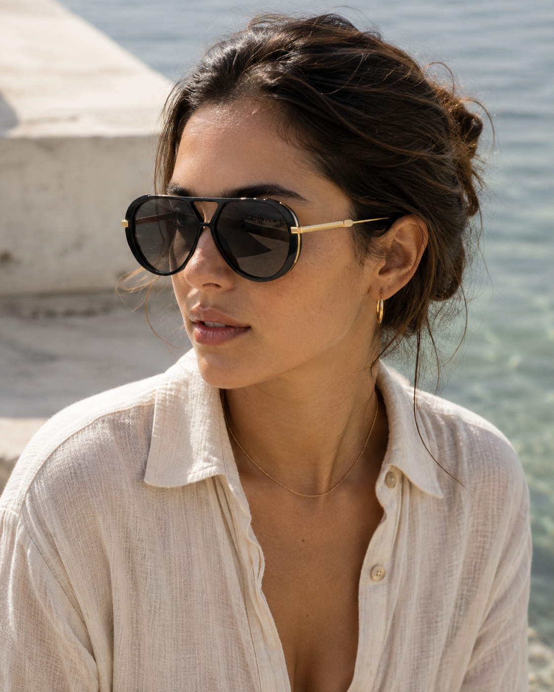 Corte Aviator Sunglasses