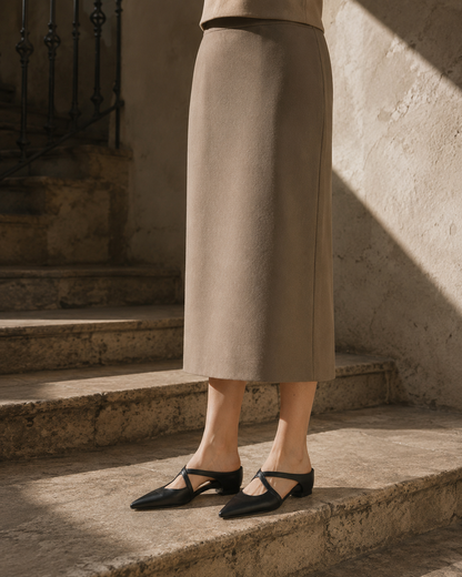Cassine Leather Mule