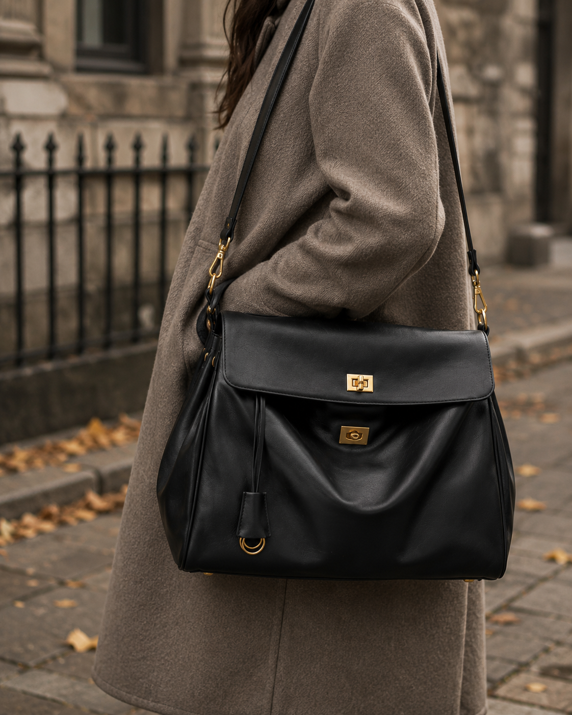 Verrine Leather Satchel