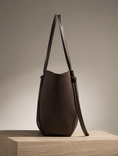 Solenne Leather Tote