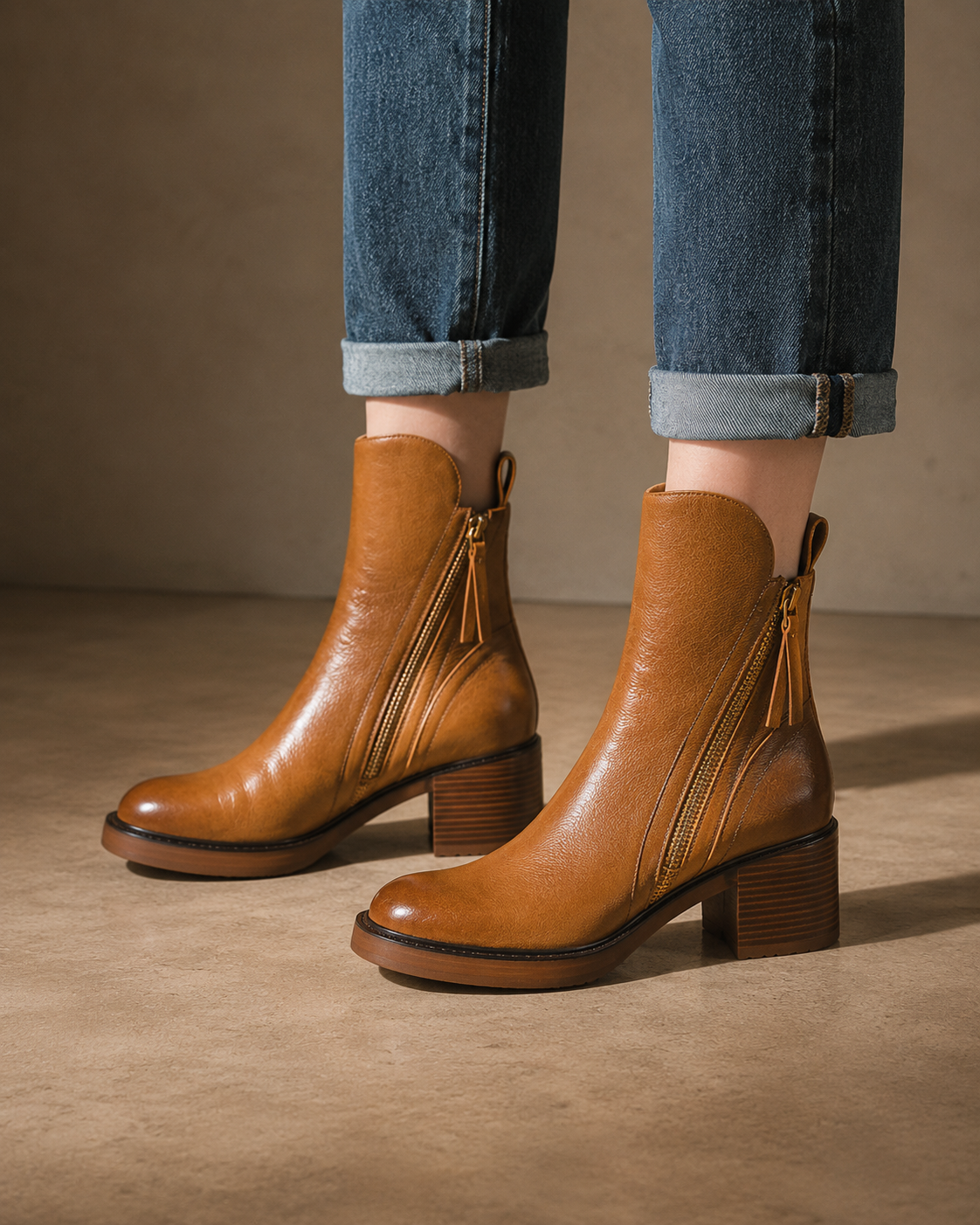 Rhone Leather Ankle Boot