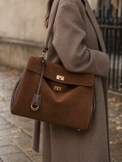 Verrine Leather Satchel