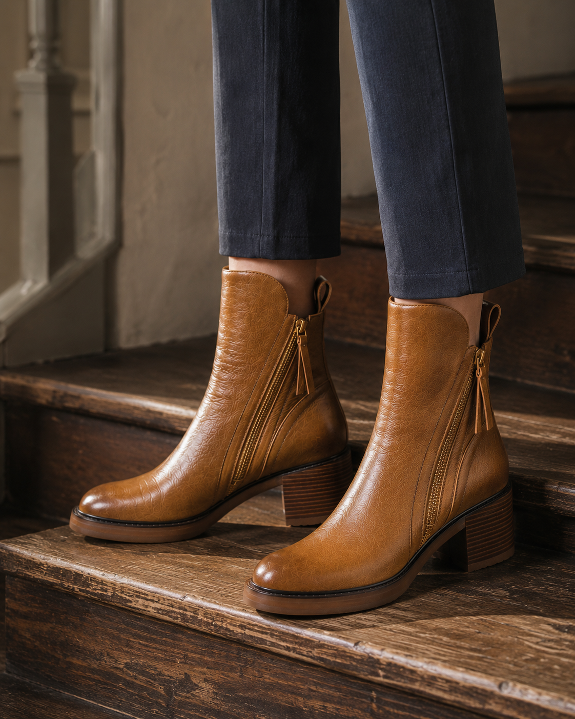 Rhone Leather Ankle Boot