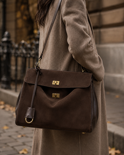 Verrine Leather Satchel