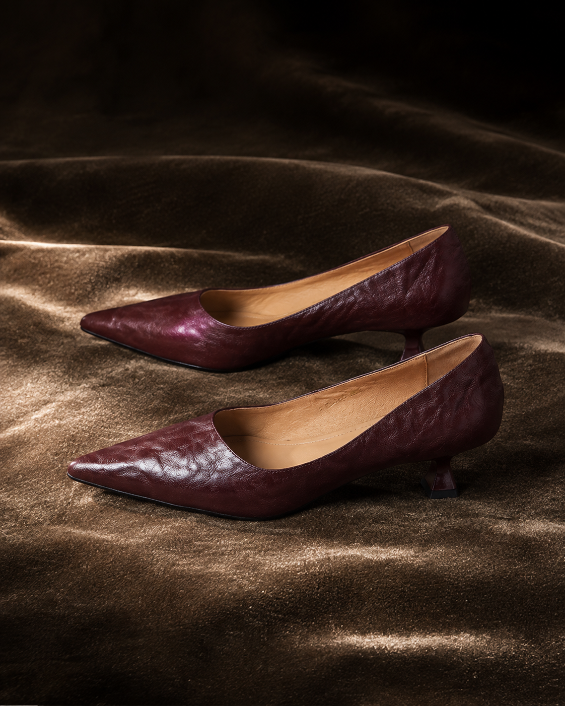 Lisette Leather Pump