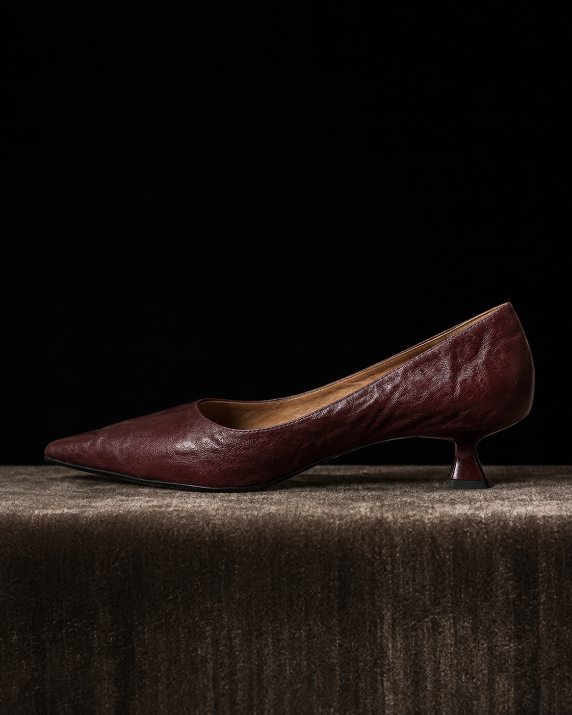 Lisette Leather Pump