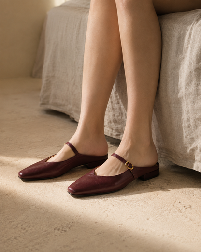 Sabine Leather Mule