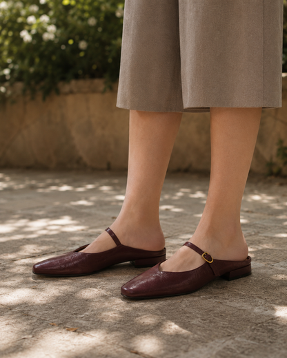 Sabine Leather Mule