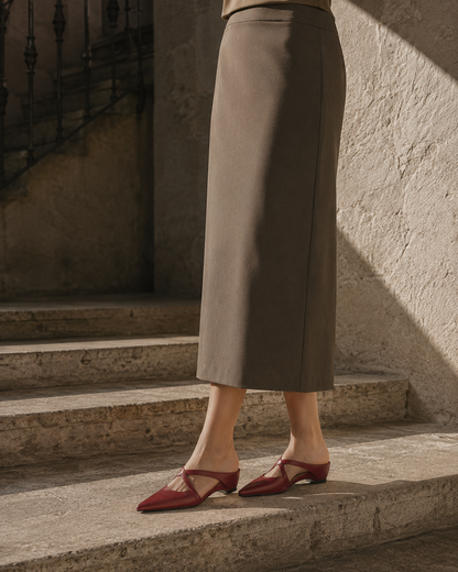 Cassine Leather Mule