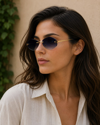 Vireau Rimless Sunglasses