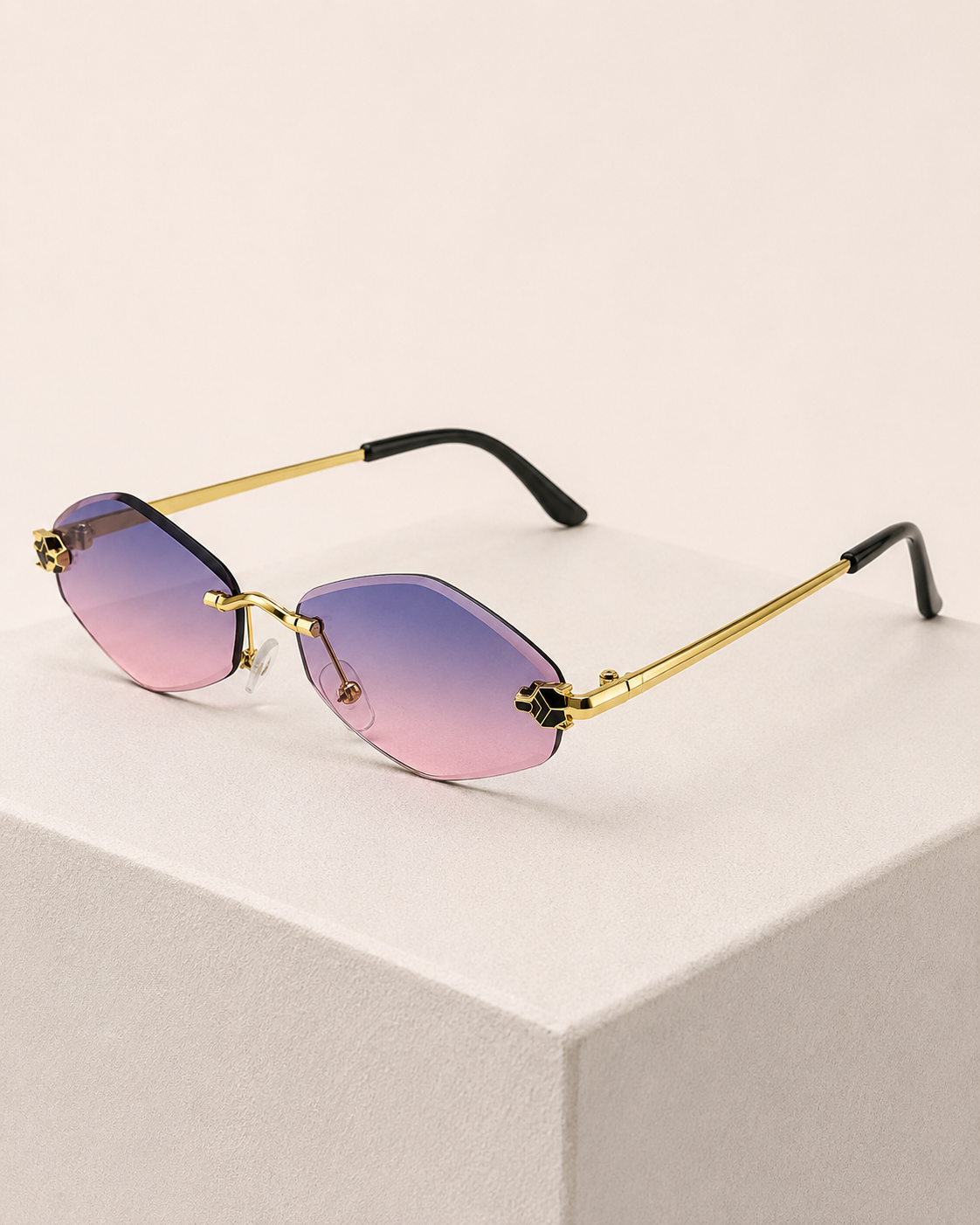 Vireau Rimless Sunglasses
