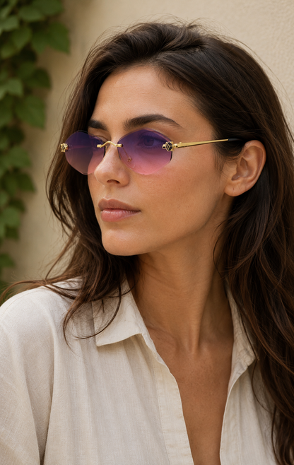 Vireau Rimless Sunglasses