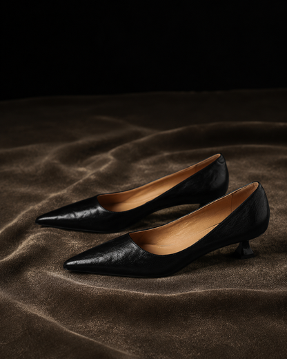 Lisette Leather Pump