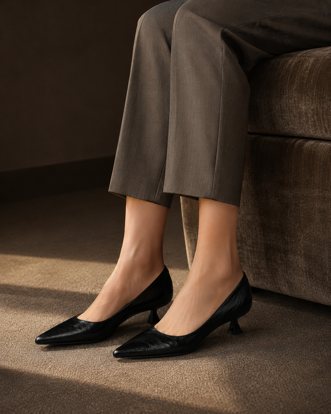 Lisette Leather Pump