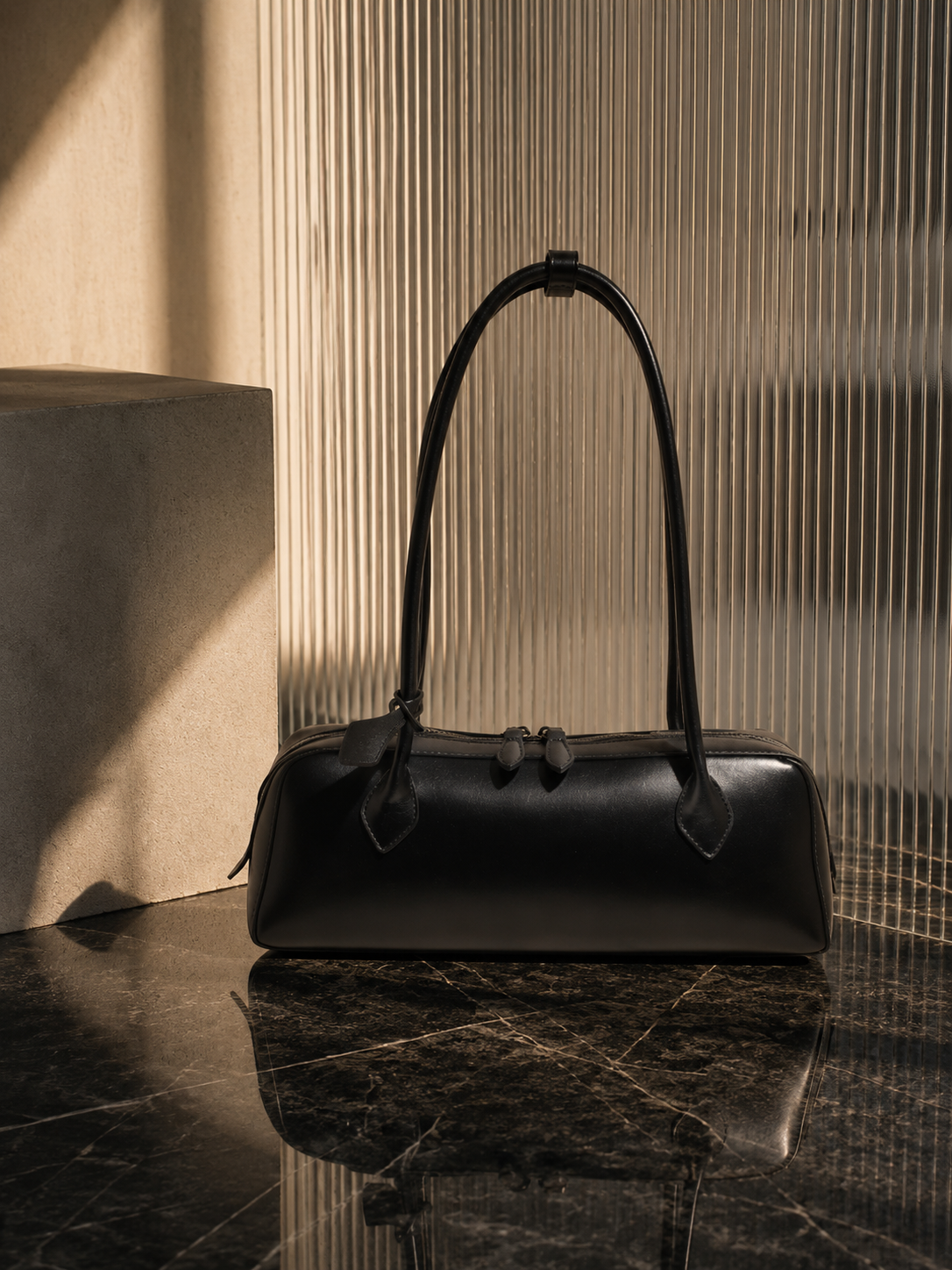 Mensola East-West Shoulder Bag