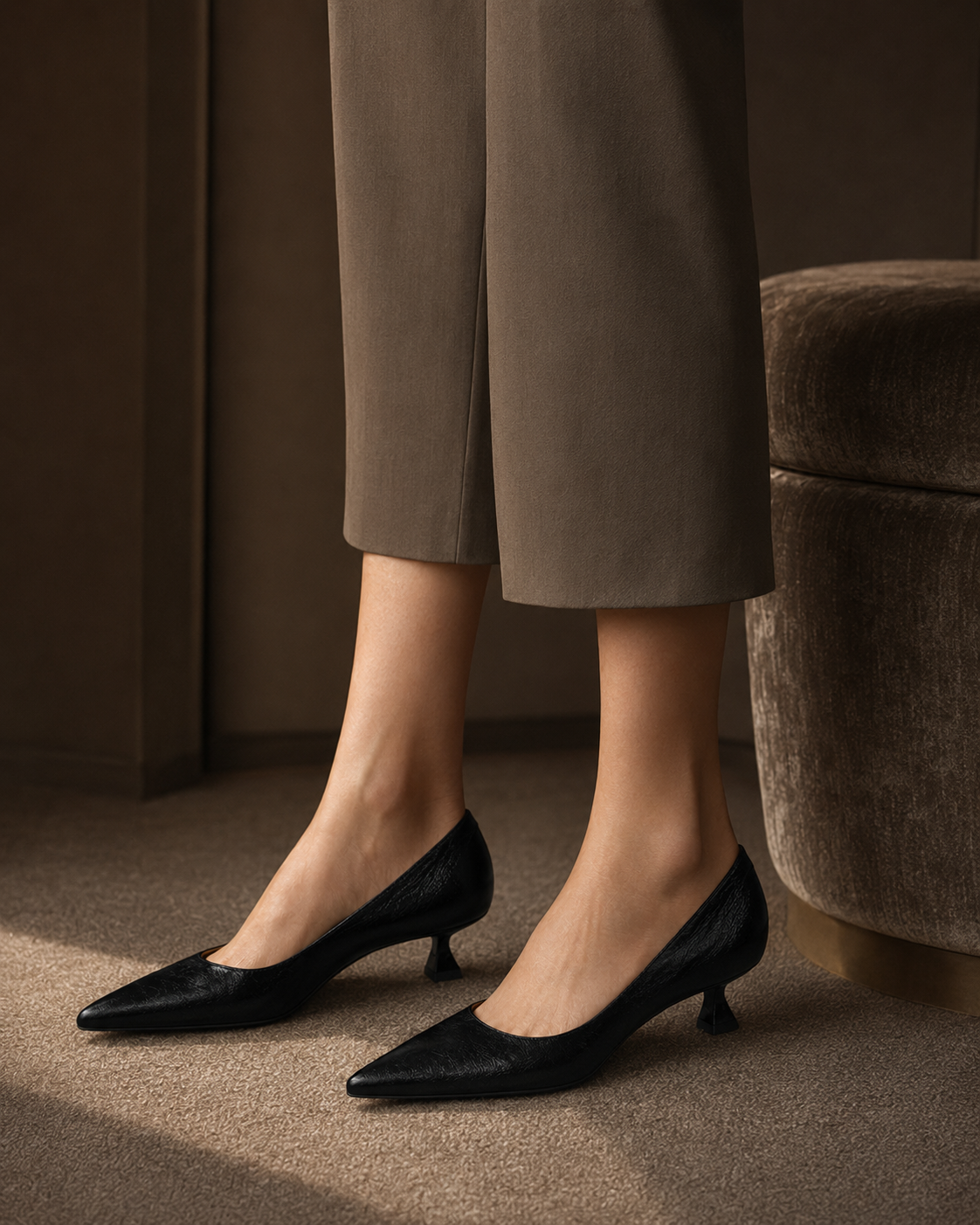 Lisette Leather Pump