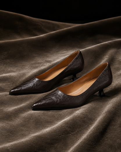Lisette Leather Pump