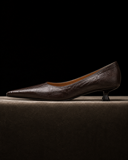 Lisette Leather Pump