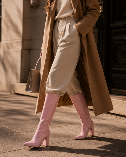 The Milan Croc Boot