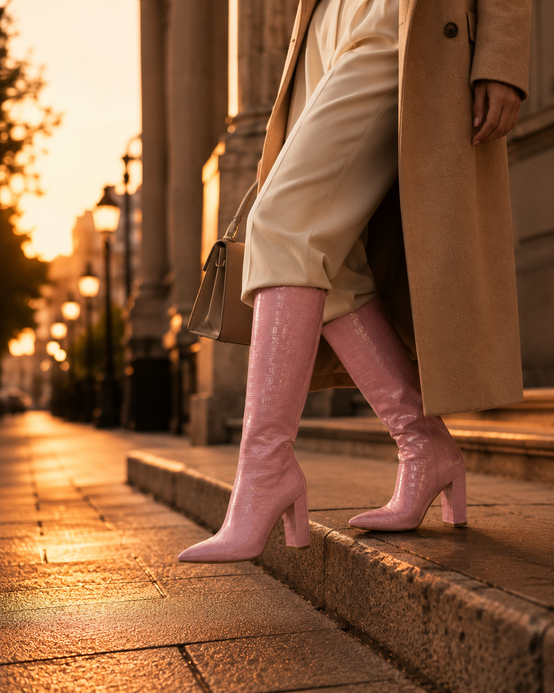 The Milan Croc Boot