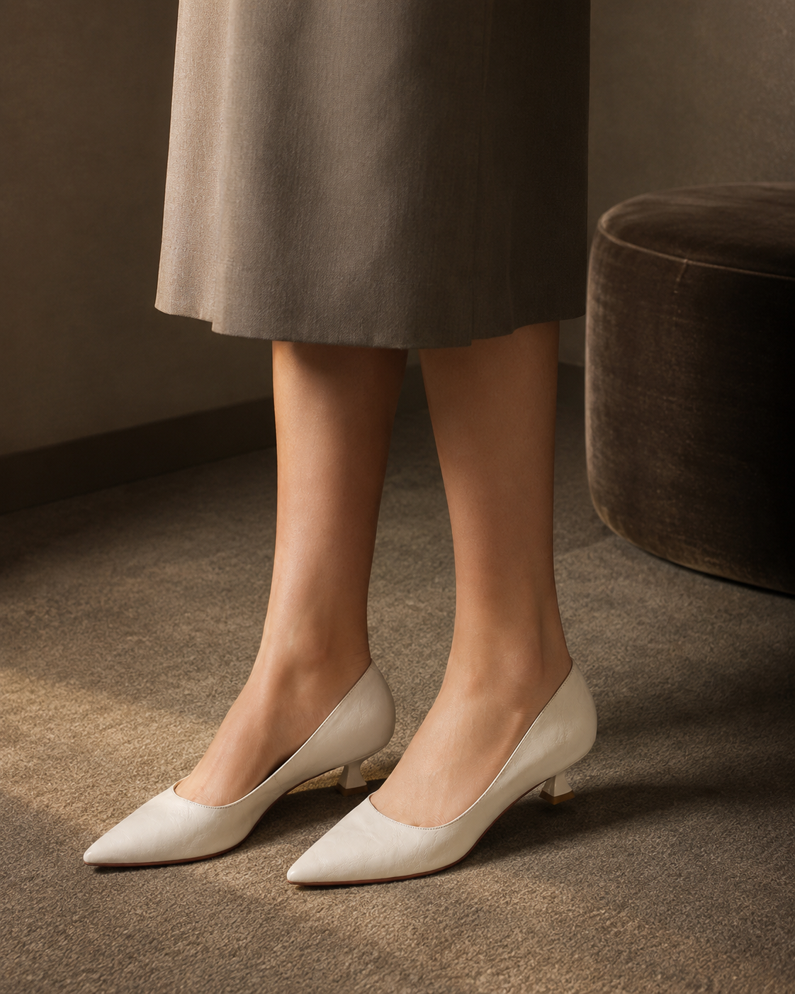 Lisette Leather Pump