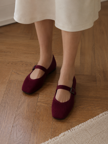 The Aveline Mary Jane Flat
